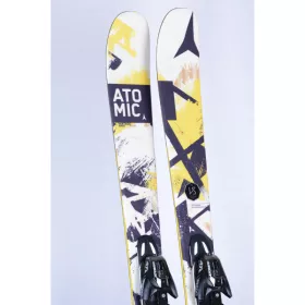 esquís ATOMIC VANTAGE RIVAL 83, yellow/white, dual sidecut, all mountain rocker, TWINTIP + Atomic XTO 10 ( usadas UNA VEZ )
