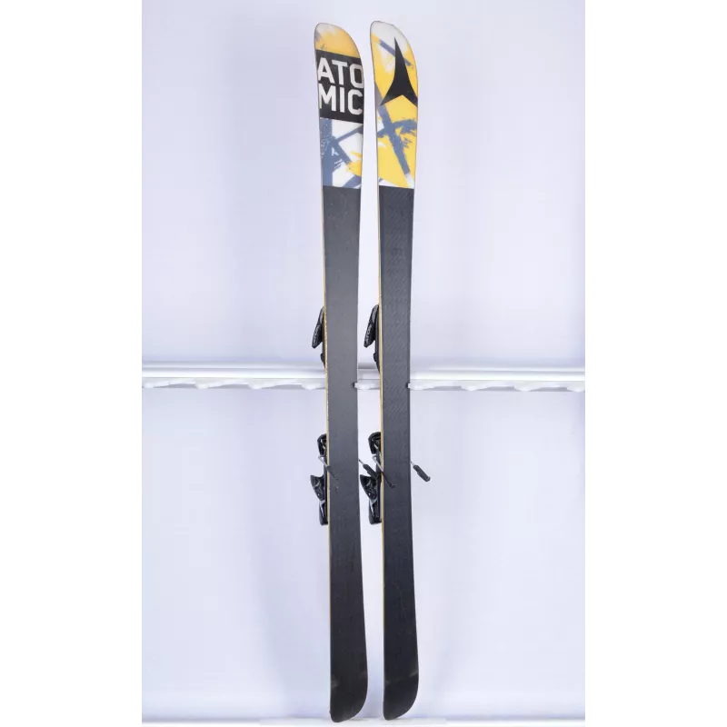 Ski ATOMIC VANTAGE RIVAL 83, yellow/white, dual sidecut, all mountain rocker, TWINTIP + Atomic XTO 10
