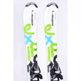 Kinder/Junior Ski ELAN EXPLORE PRO, U-Flex, Full power cap, synflex, fibreglass + Elan EL 4.5 ( TOP Zustand )
