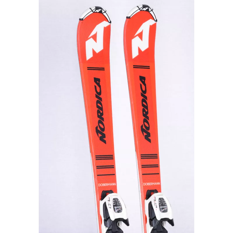 children's/junior skis NORDICA SPITFIRE DOBERMANN J 2019, energy frame ca, partial sw + Marker 7 ( TOP condition )
