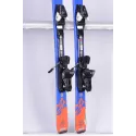 kinder ski's SALOMON QST MAX JR 2019, blue/orange + Salomon L7