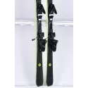 ski's AK SKI yellow 2019, woodcore, titan, carbon, ELASTAC, SWISS handmade + AK 12 ( TOP staat )