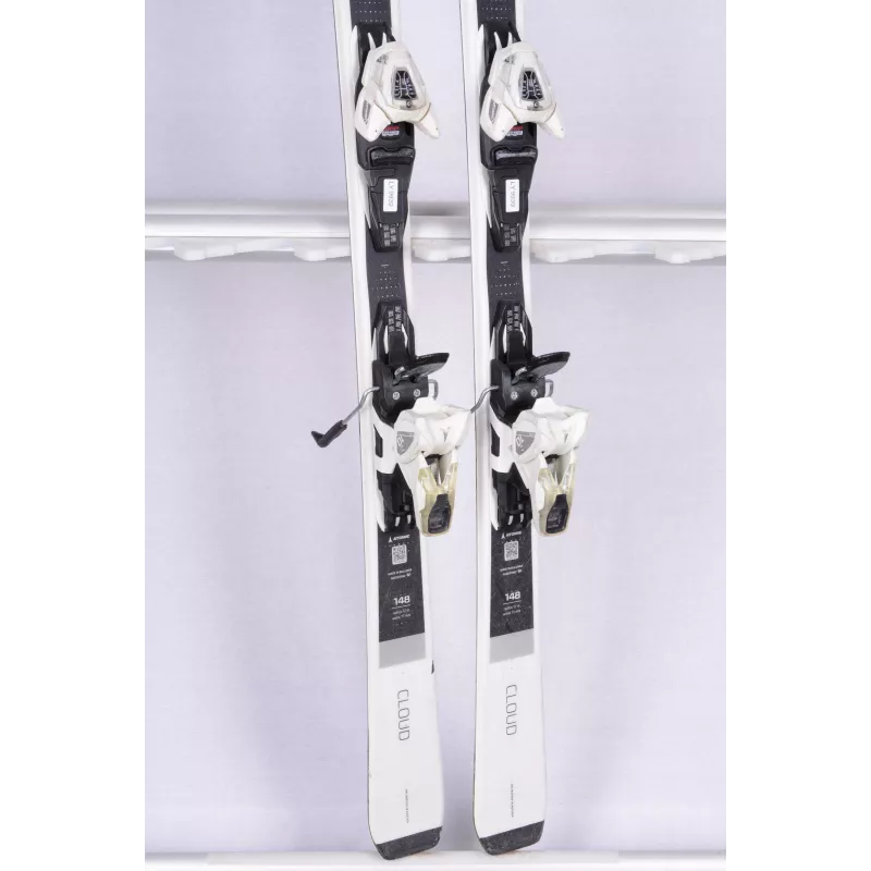 dames ski's ATOMIC CLOUD R 2020, grip walk, white + Atomic L10 Lithium