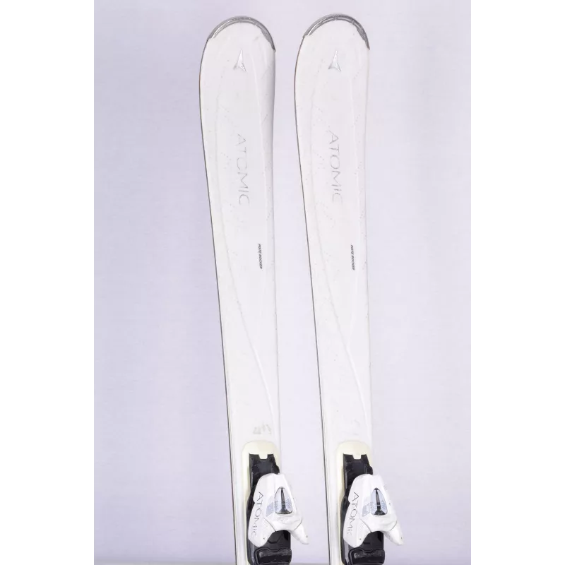 skis femme ATOMIC CLOUD LTD, white + Atomic L10 Lithium