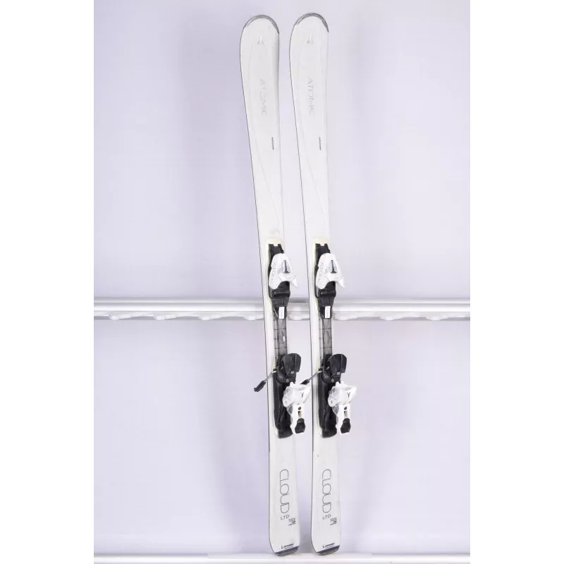dames ski's ATOMIC CLOUD LTD, white + Atomic L10 Lithium