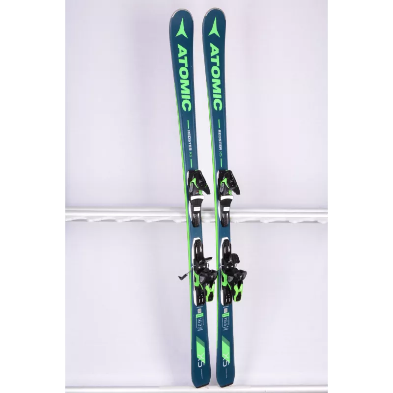 skis ATOMIC REDSTER X5 2019 BLUE, woodcore, grip walk, titanium + Atomic FT 10