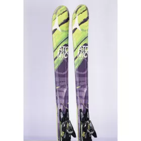 Ski ATOMIC NOMAD BLACKEYE, black/green, all mountain rocker + Atomic XTO 12
