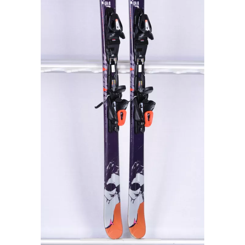 Freestyle Ski ATOMIC URBAN TRIPLETS, grip walk, TWINTIP + Fischer RS 10
