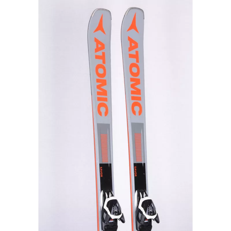 ski's ATOMIC SAVOR XR 2020, grey, grip walk, triple sidecut-s + Atomic Lithium 10