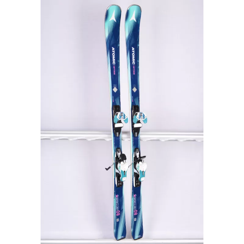 women's skis ATOMIC VANTAGE X 80 CTi W, light woodcore, ti backbone, carbon tank mesh + Atomic Warden 11