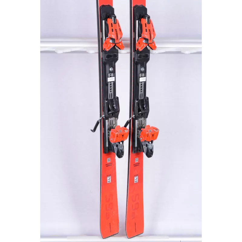 Damen Ski ATOMIC REDSTER S9 FIS W 2020, Ultra titanium, full sidewall, World Cup Base Finish, Flex Interface + Atomic X 16