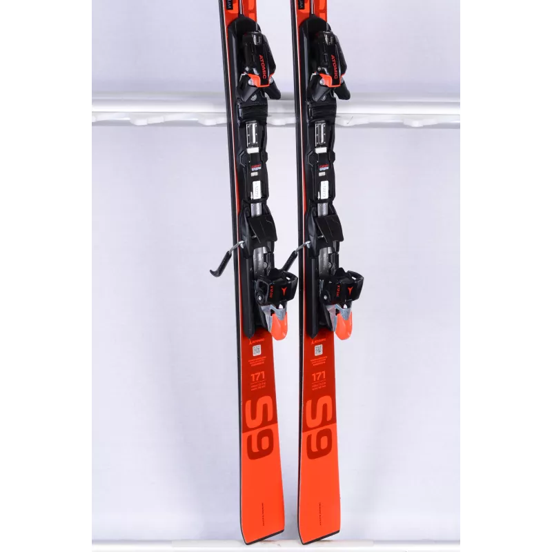 skis ATOMIC REDSTER S9 2021, Grip walk, Servotec, Power woodcore, Ultra titanium, Full sidewall + Atomic X 12 GW