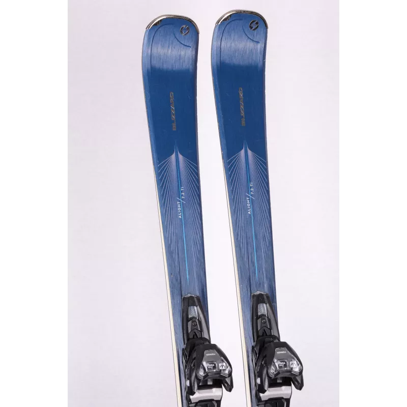 esquís mujer BLIZZARD ALIGHT 7.2 Ti 2020, duratec, sidewall, suspension + Marker TPX 12 ( Condición TOP )