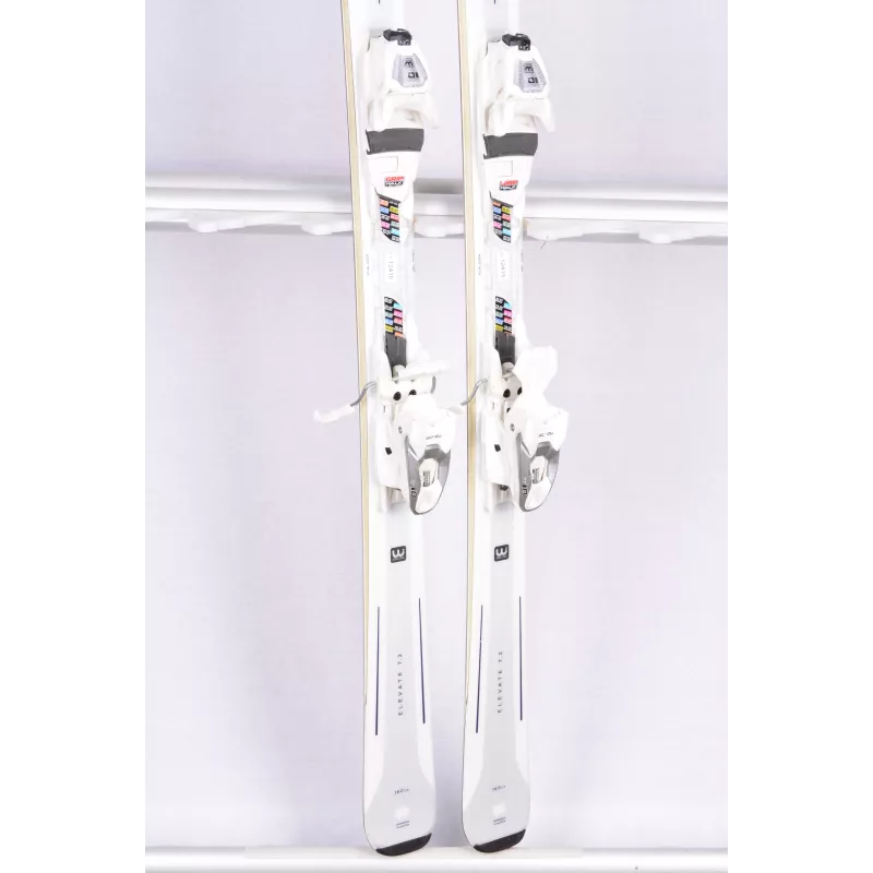 naisten laskettelusukset BLIZZARD ELEVATE 7.2 2019 white, duratec, spaceframe 3D, grip walk + Marker TLT 10 ( TÄYDELLINEN kunto )
