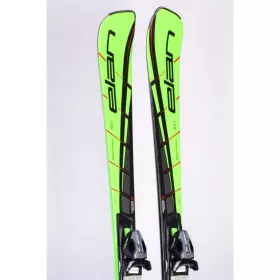 skis ELAN RACE SLX AMPHIBIO, power spine technology, dual ti, rst, response frame woodcore + Elan ELX 12