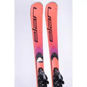 dames ski's ELAN SPEED MAGIC PS 2021, rst, response frame, mono ti, grip walk + Elan EMX 11 ( TOP staat )