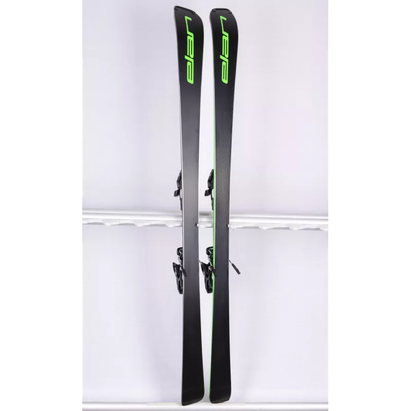 Ski ELAN RACE SLX AMPHIBIO, power spine technology, dual ti, rst, response frame woodcore + Elan ELX 12