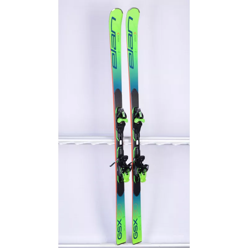 Ski ELAN GSX 2021, rst, grip walk, response frame, dual ti, woodcore, arrow technology + Elan EMX 12