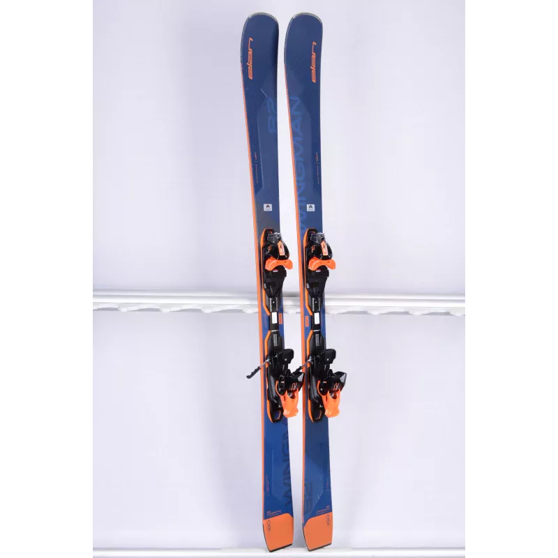 skis ELAN WINGMAN 82 CTI 2021, mono ti, sst sidewall, carbon rods, grip walk + Elan EMX 12 ( TOP condition )