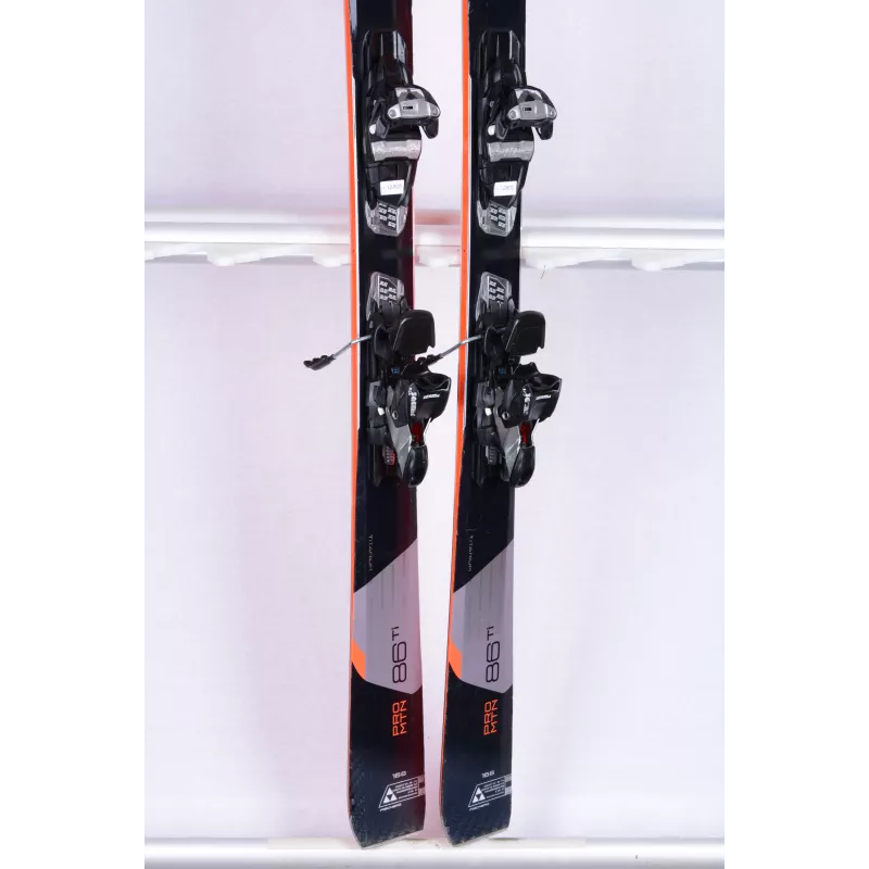 esquís FISCHER PRO MTN 86 TI, air tec ti, anti torsion carbon tip + Marker Squire TCX 11