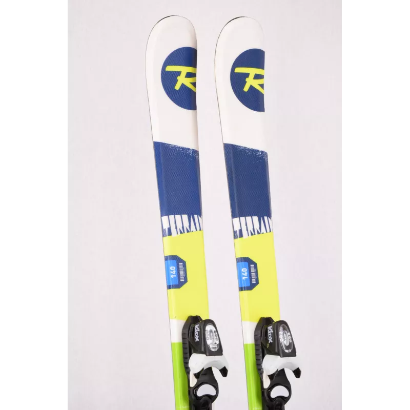 kinder ski's ROSSIGNOL TERRAIN RTL Jr. white + Look KIDX 4.5
