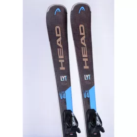 skidor HEAD V-SHAPE V4 2020 Blue, Era 3.0, graphene, Lyt Tech, grip walk + Head PR 11 ( TOP-tillstånd )