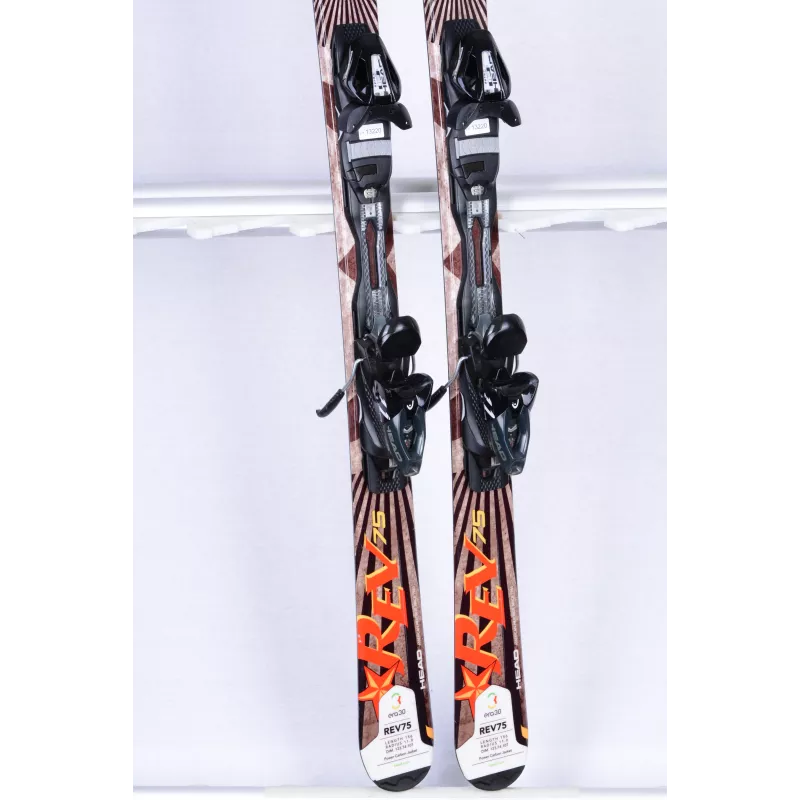 ski's HEAD REV 75, Era 3.0, power carbon jacket + Head PR 11 ( TOP staat )
