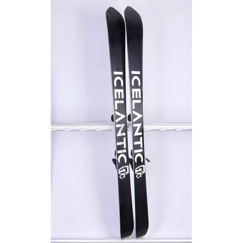 skis freeride ICELANTIC THE SHAMAN NATURE, partial TWINTIP + Marker Jester 16 ( comme NEUFS )