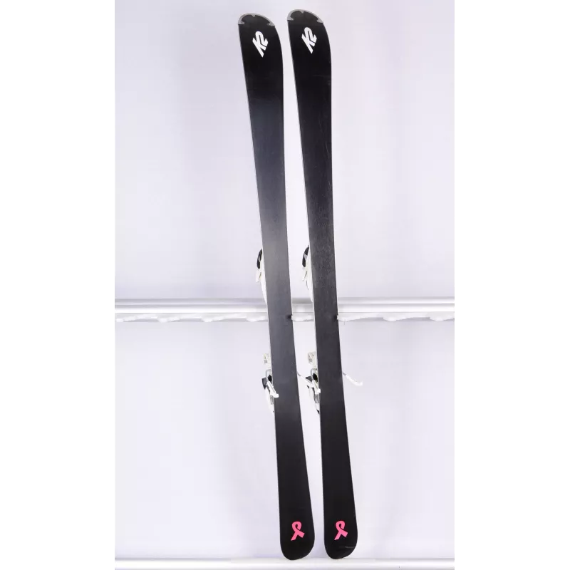 dam skidor K2 FIRST LUV 2019, white/black, grip walk + Marker 10