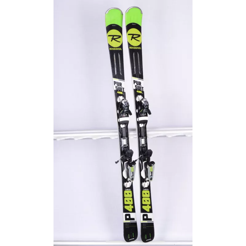 skis ROSSIGNOL PURSUIT 400 CA 2019, prop tech, power turn rocker, poplar woodcore + Look NX 12