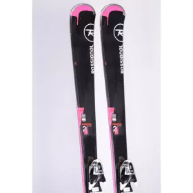 narty damskie ROSSIGNOL FAMOUS 2 Xpress, Black/pink + Look Xpress 10