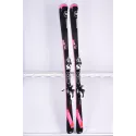 dames ski's ROSSIGNOL FAMOUS 2 Xpress, Black/pink + Look Xpress 10