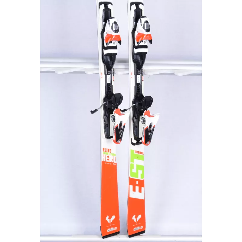 skis ROSSIGNOL HERO ELITE SHORT TURN, titanal, prop tech, power turn + Rossignol Axial 120