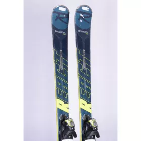Ski ROSSIGNOL REACT R8 2020, blue/yellow, carbon alloy matrix, grip walk + Look NX 12