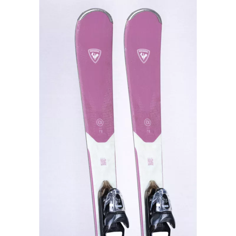 skis femme ROSSIGNOL EXPERIENCE 78 W 2022, grip walk, poplar woodcore, cap + Look Xpress 10 ( en PARFAIT état )