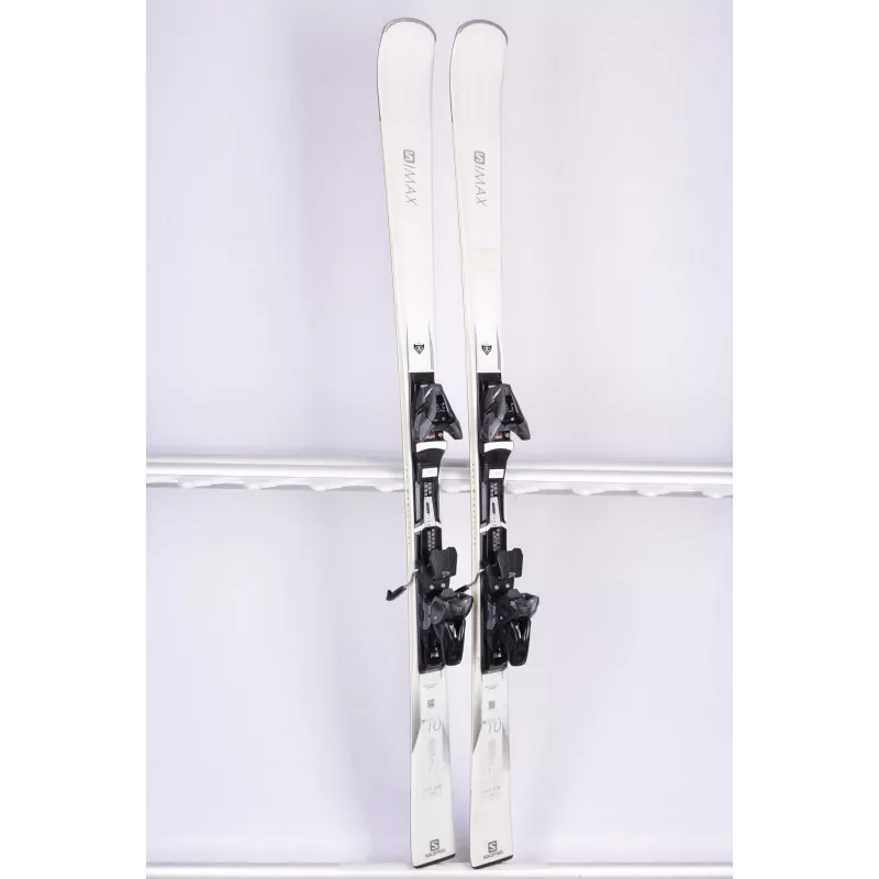 dámske lyže SALOMON S/MAX W 10 Ti2 2020, white, edge amplfier, grip walk + Salomon Z12