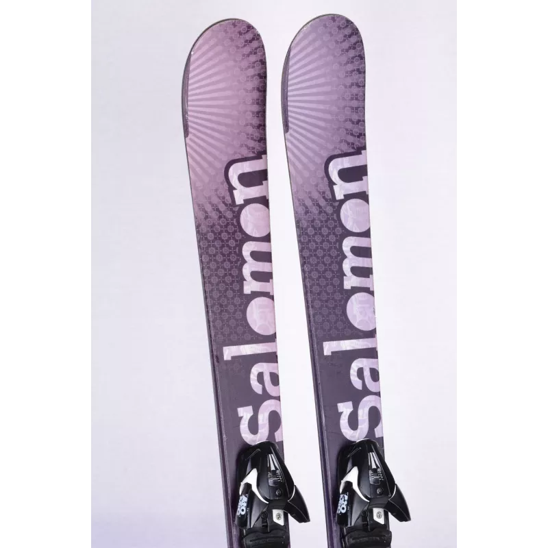 skis freeride SALOMON KNIGHT, TWINTIP, titanium + Atomic 12 ( en PARFAIT état )