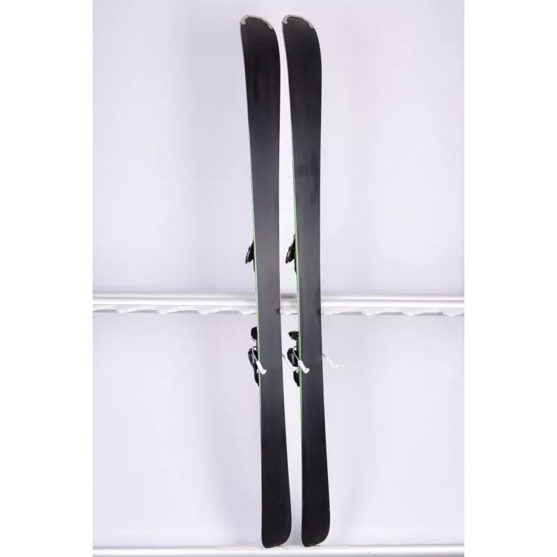 skis SALOMON XDRIVE BT, green, double titanium, xx-chassis + Salomon L10 Lithium