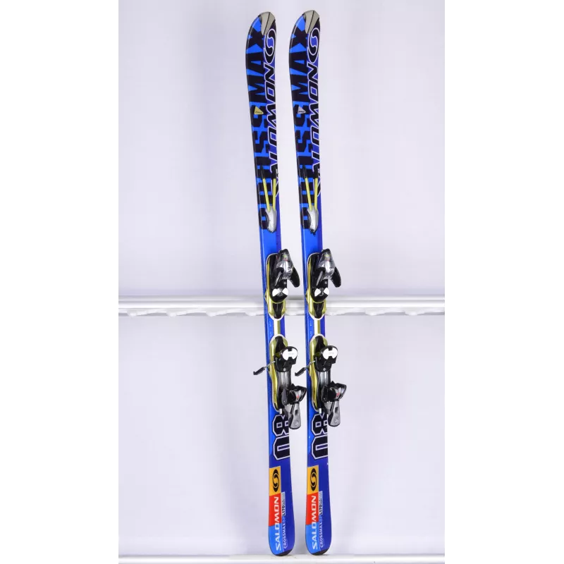 ski's SALOMON CROSSMAX 8P, blue + Salomon S810