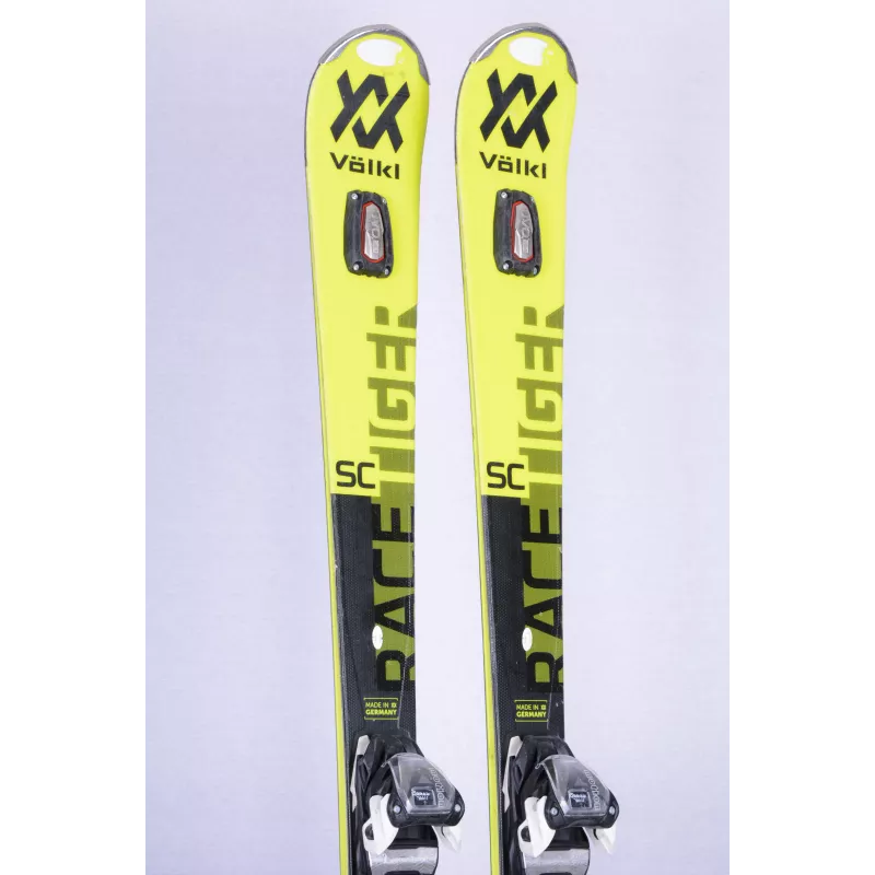ski's VOLKL RACETIGER SC UVO 2020 YELLOW, FULL sensor WOODCORE, grip walk + Marker Motion 10