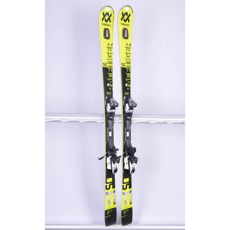 ski's VOLKL RACETIGER SC UVO 2020 YELLOW, FULL sensor WOODCORE, grip walk + Marker Motion 10