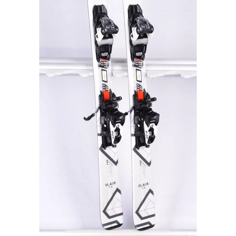 dam skidor VOLKL FLAIR 7.4, 2020, white/purple, grip walk, Full Sensor WoodCore + Marker FDT 10