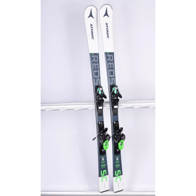 esquís ATOMIC REDSTER SC 2021, green, light woodcore, full sidewall, grip walk + Atomic M10