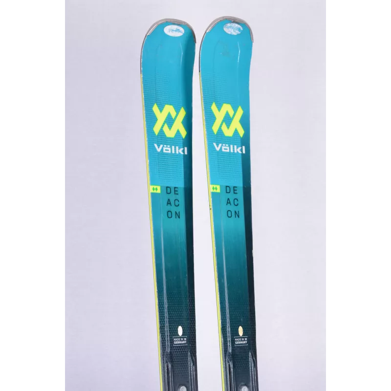 Ski VOLKL DEACON 84, 2022 blue, 3D glass, titanal frame, XTD Tip Tail Rocker + ohne Bindung