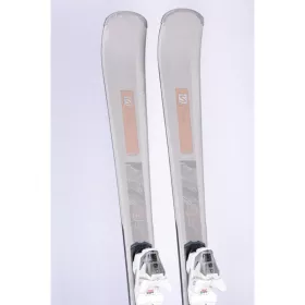 skis femme SALOMON S/MAX SX 2021, woodcore, grip walk + Salomon M10 ( en PARFAIT état )