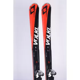 esquís VOLKL RTM 78, black/red, dual woodcore, Tip rocker + Marker Motion XL 10