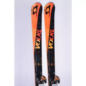 Ski VOLKL RTM 81, black/orange, xtd tip tail rocker, wideride xl + Marker Wide Ride Xl 12