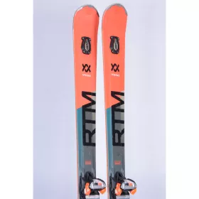 skidor VOLKL RTM 86 UVO 2019, grip walk, 3D glass, 3D ridge + Marker Wide Ride Xl 12