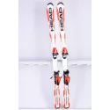 children's/junior skis HEAD SUPERSHAPE, white/red + Tyrolia SP 7.5
