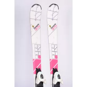skis enfant/junior DYNAMIC LIGHT ELVE White/pink + Atomic 7.5